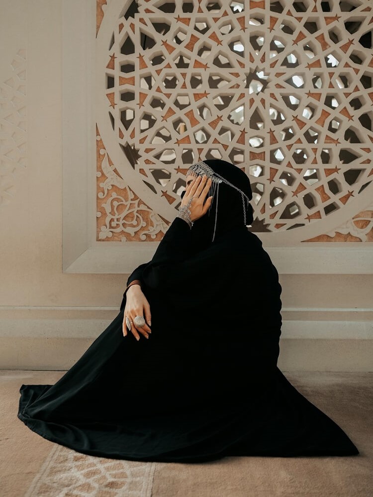 Elegant Opshora Burqa